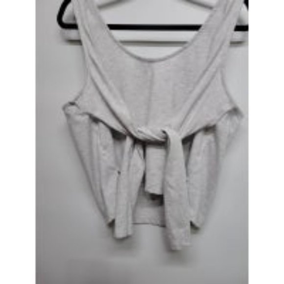 Topshop CROP TIE-BACK TANK - Picture 2 of 5